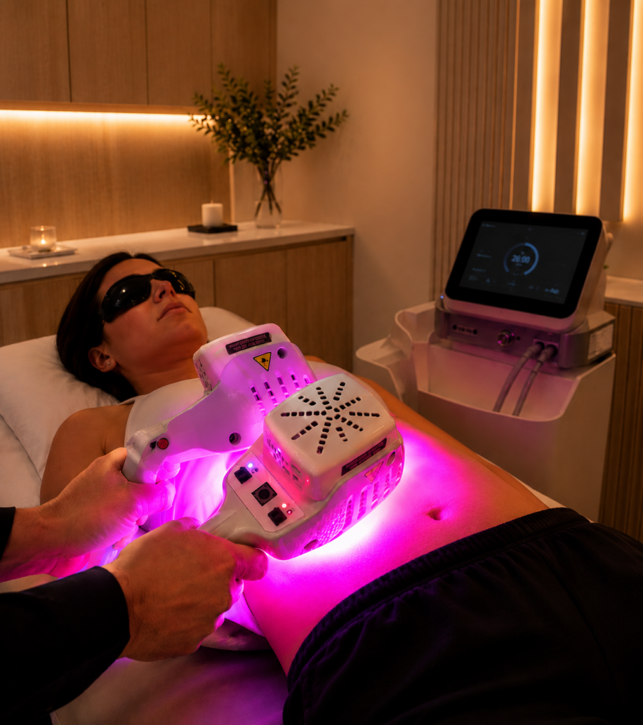 Patient during a Firefly treatment.